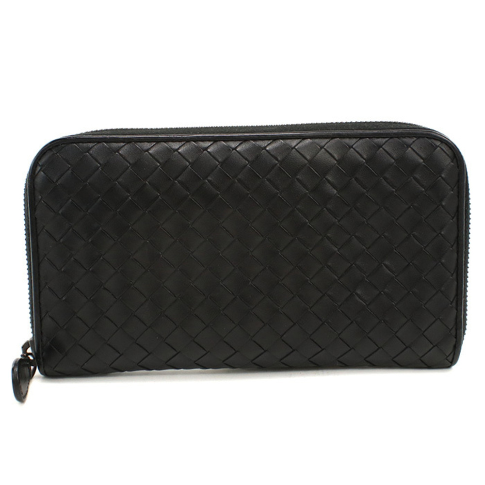 BOTTEGA VENETA Bottega Veneta Long Wallet, Round Zipper, 114076, Intrecciato,...